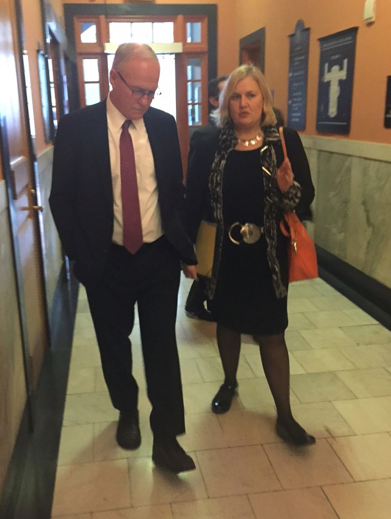 Sen.Barrett and Lisa Arrowood